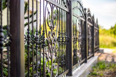 wrought iron fencing