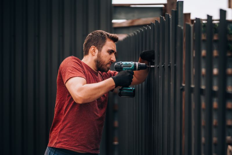 Steel Fence Installation in Pearland, TX