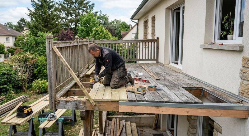Wood Balcony Repair in Seattle, WA