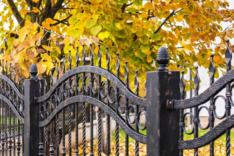 Fall Wrought Iron Fencing